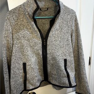 Lululemon woven Gray Zip-Up Jacket